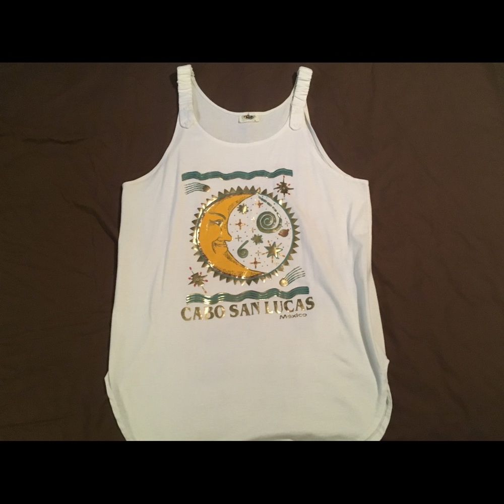 Cabo San Lucas Tank Top/Swimsuit cover/dress